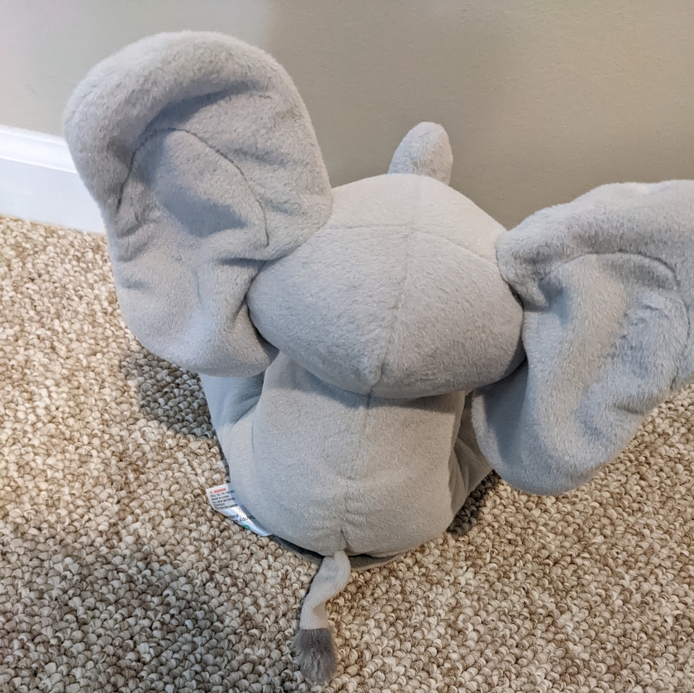 GUND Baby Animated Flappy The Elephant Stuffed Animal Baby - Picture 3 of 5